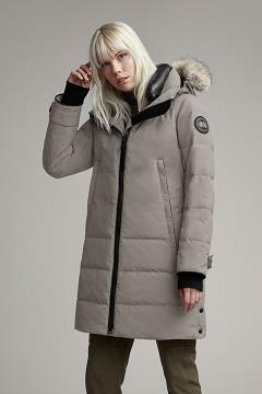 Chamarras Canada Goose Mujer México - Kenton Abrigos Black Label Beige ZW4608973